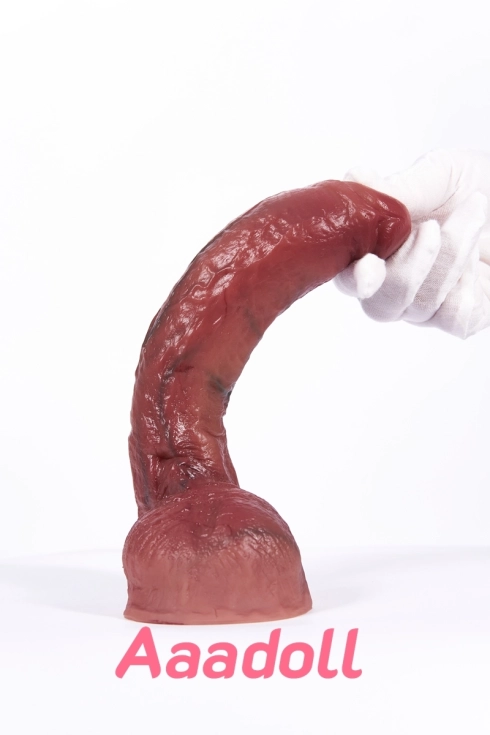 YouQdoll 21.5cm Dual-Layer Silicone Dildo - Realistic Feel, Body-Safe & Flexible YQ-D-2