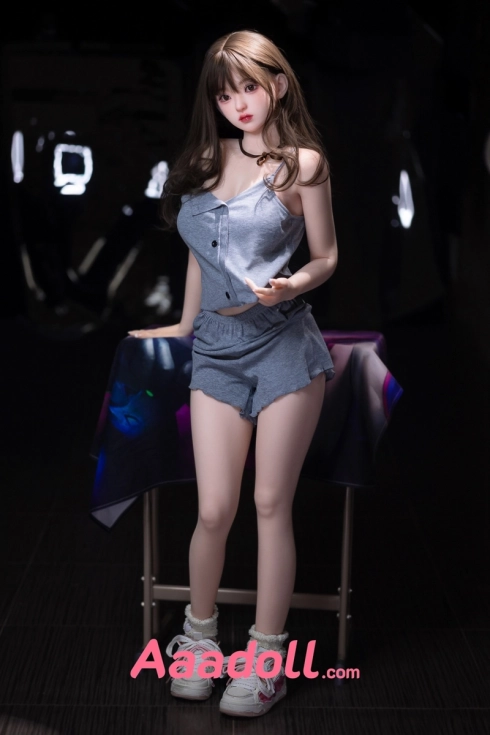 AIBEI 157cm Medium Breast Sex Doll with Brown Bangs AB-231