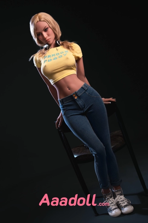 AIBEI 157cm Medium Breast Blonde Sex Doll